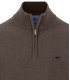 Pull col zippe fynch hatton 861choco