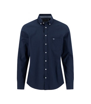 Chemise ml uni fynch hatton 685marine