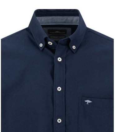 Chemise ml uni fynch hatton 685marine