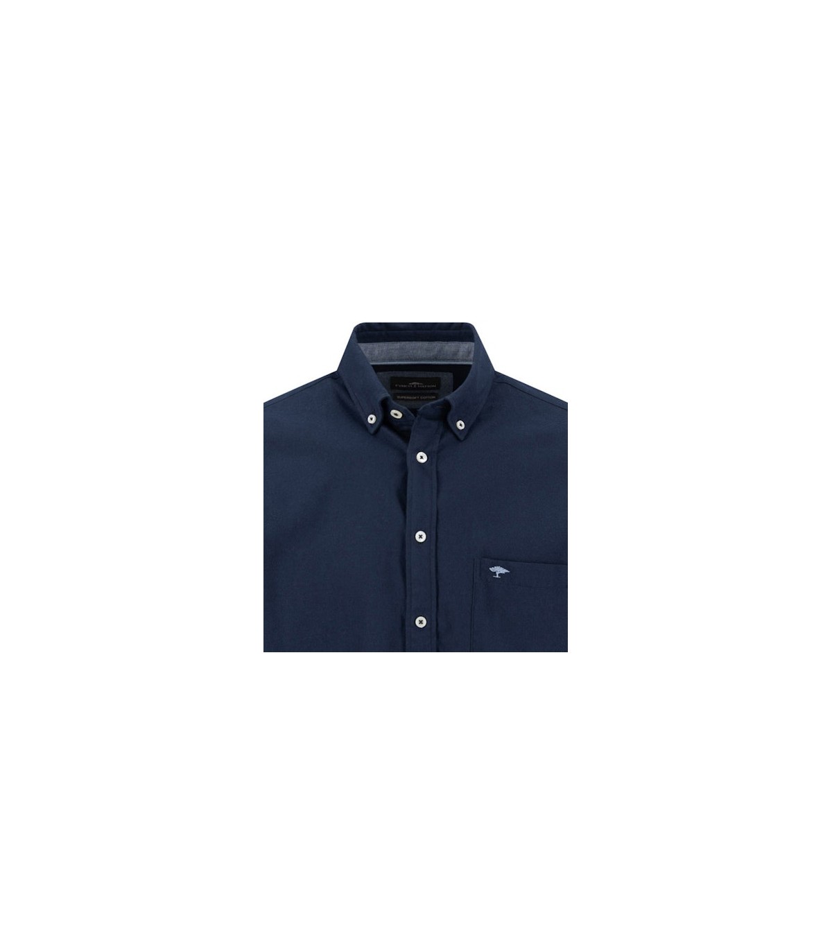 Chemise ml uni fynch hatton 685marine
