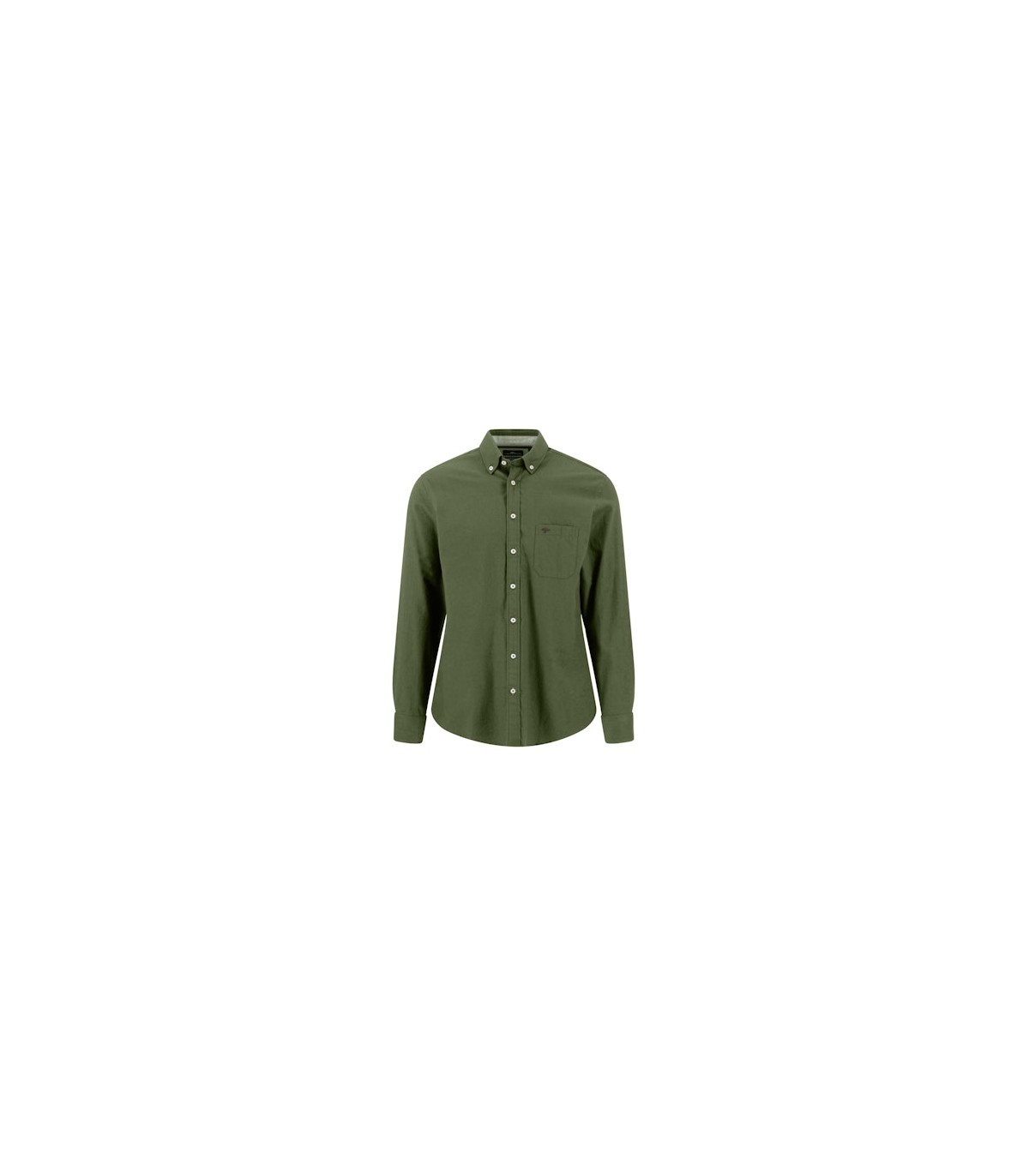 Chemise ml uni fynch hatton 748kaki