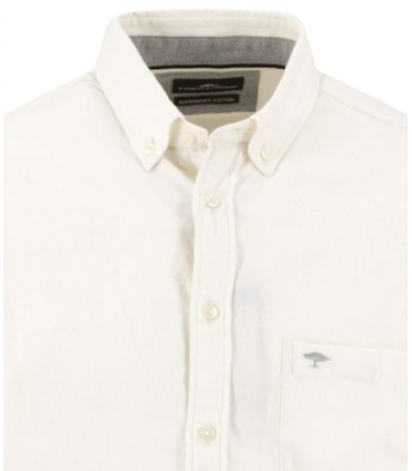 Chemise ml uni fynch hatton 829ecru