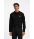 Sweat col rond boss green 001black