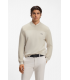 Sweat col rond boss green 272lightbeige