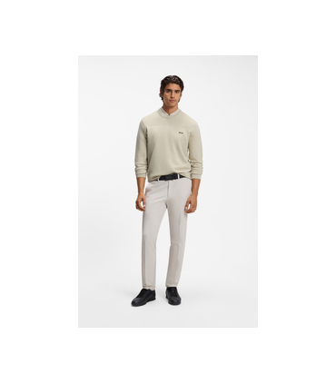 Sweat col rond boss green 272lightbeige
