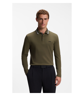 Polo ml boss green 398opengreen