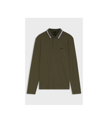 Polo ml boss green 398opengreen