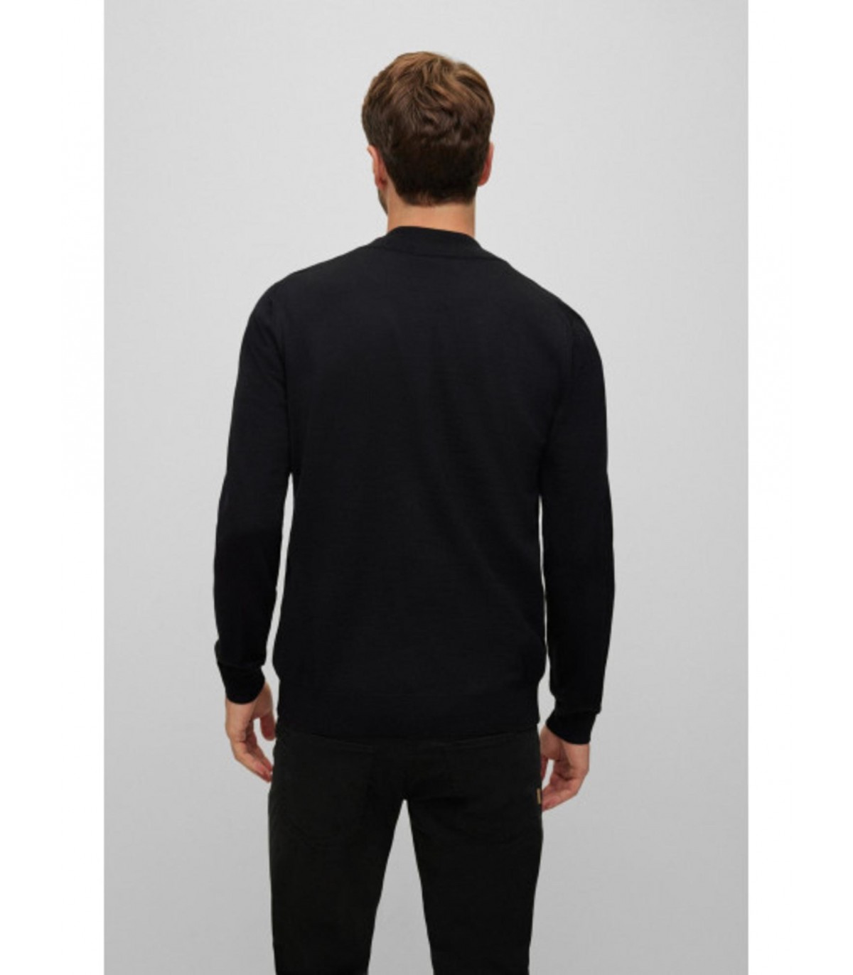Gilet zippe boss black 001noir