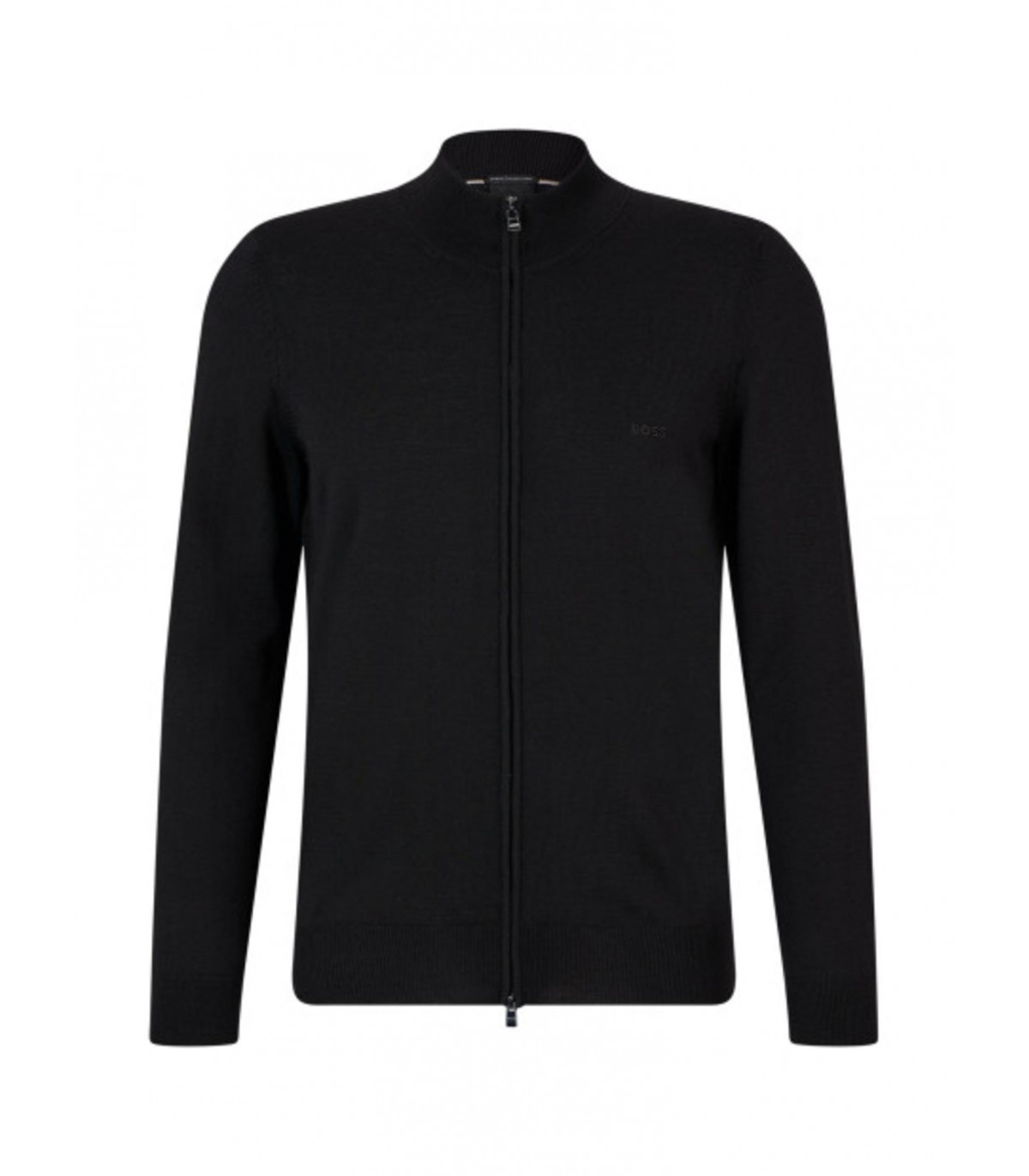 Gilet zippe boss black 001noir