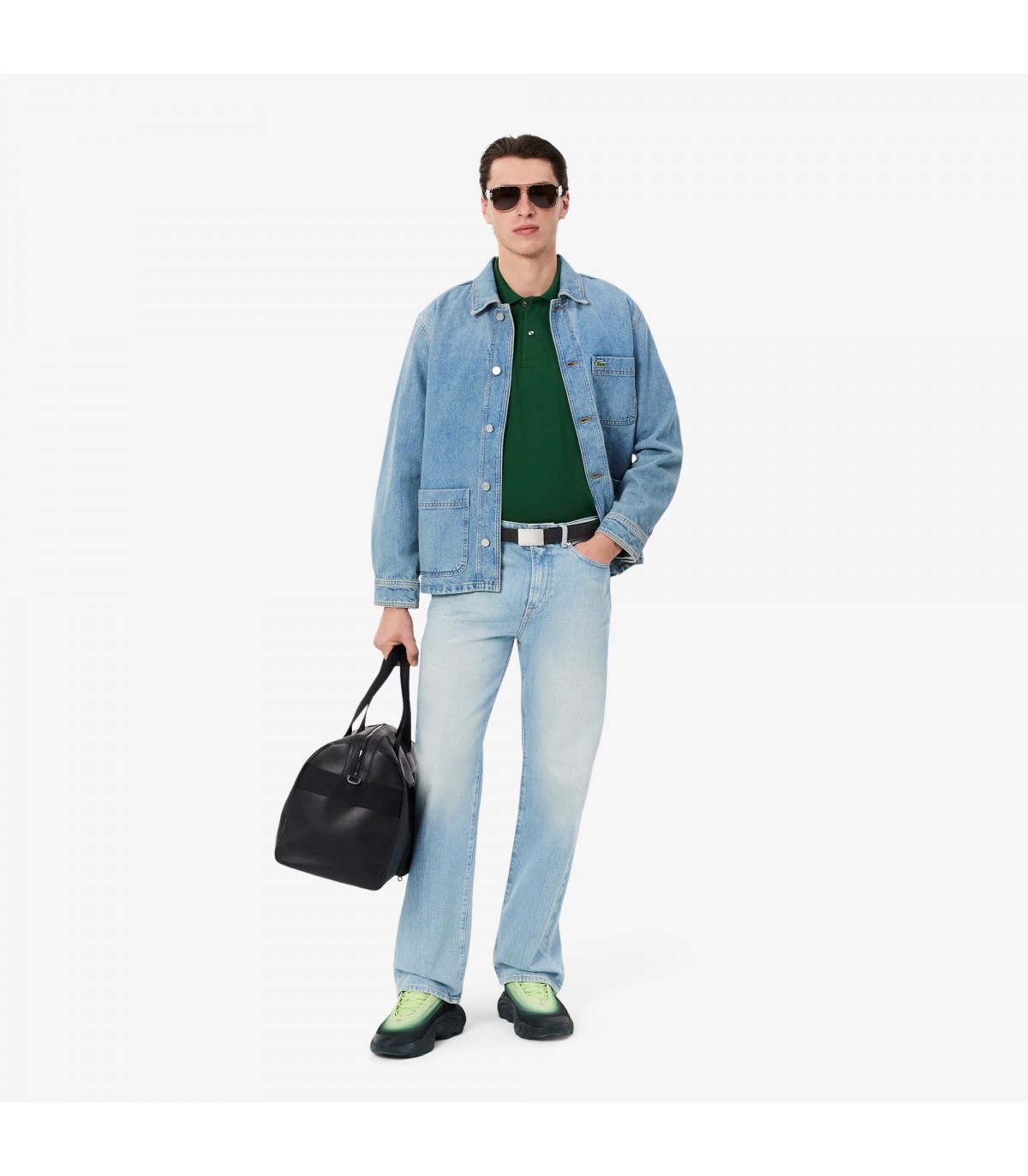 Ceinture lacoste 000-noir