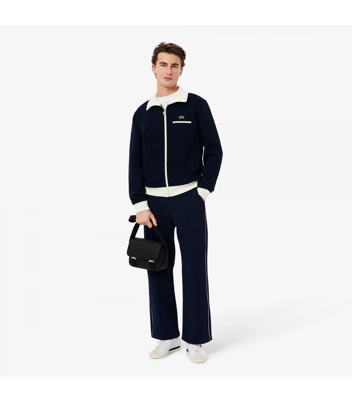 Maroquinerie sacoche lacoste 000-noir