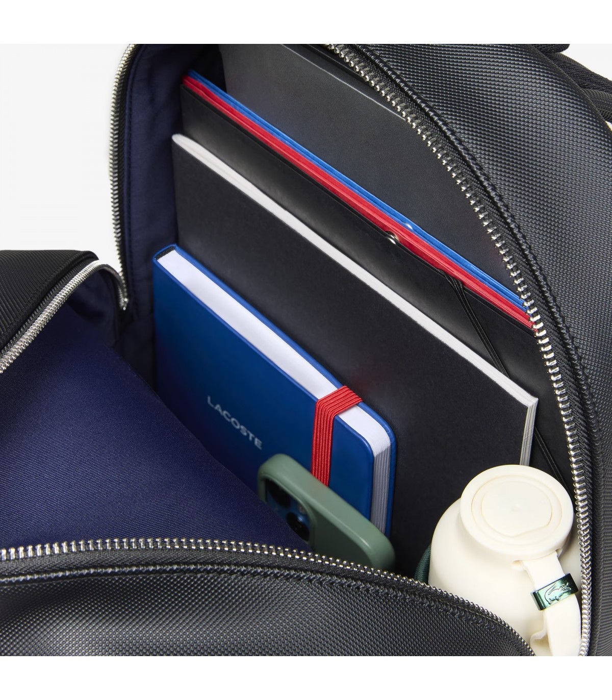 Maroquinerie sac a dos lacoste 000noir
