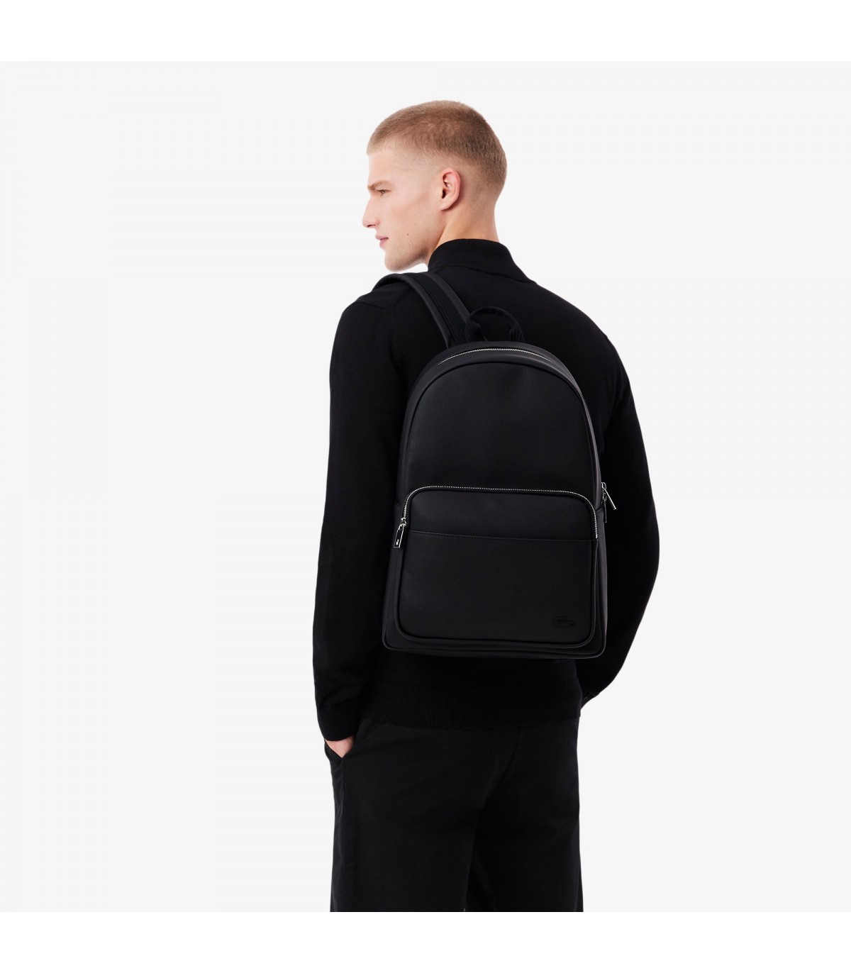 Maroquinerie sac a dos lacoste 000noir
