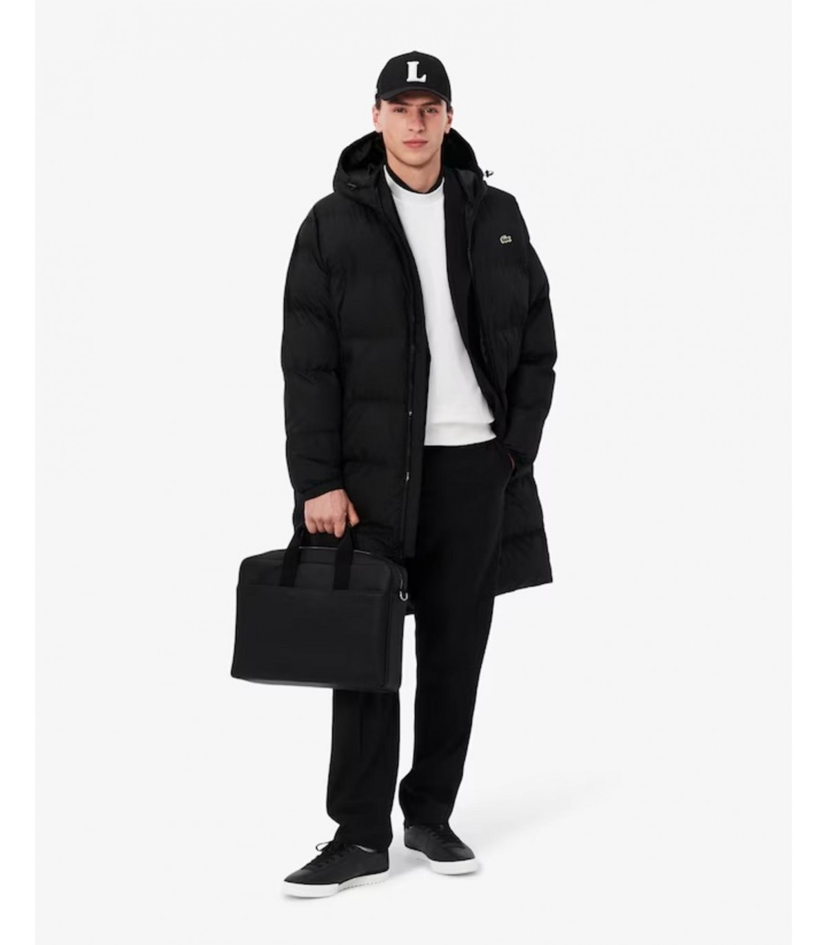 Maroquinerie sacoche lacoste 000noir