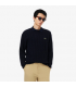 Pull col rond lacoste 166-marine