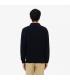 Pull col rond lacoste 166-marine