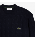 Pull col rond lacoste 166-marine