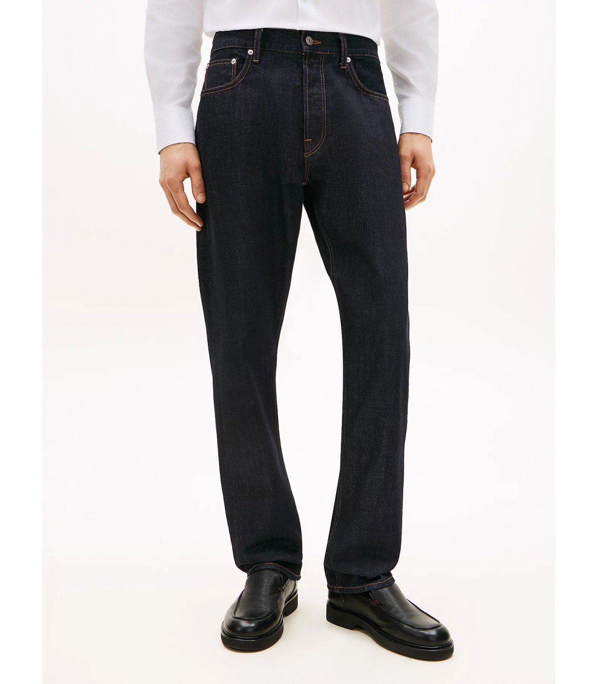 Pantalon jean tommy menswear 1aqselvedgerinse