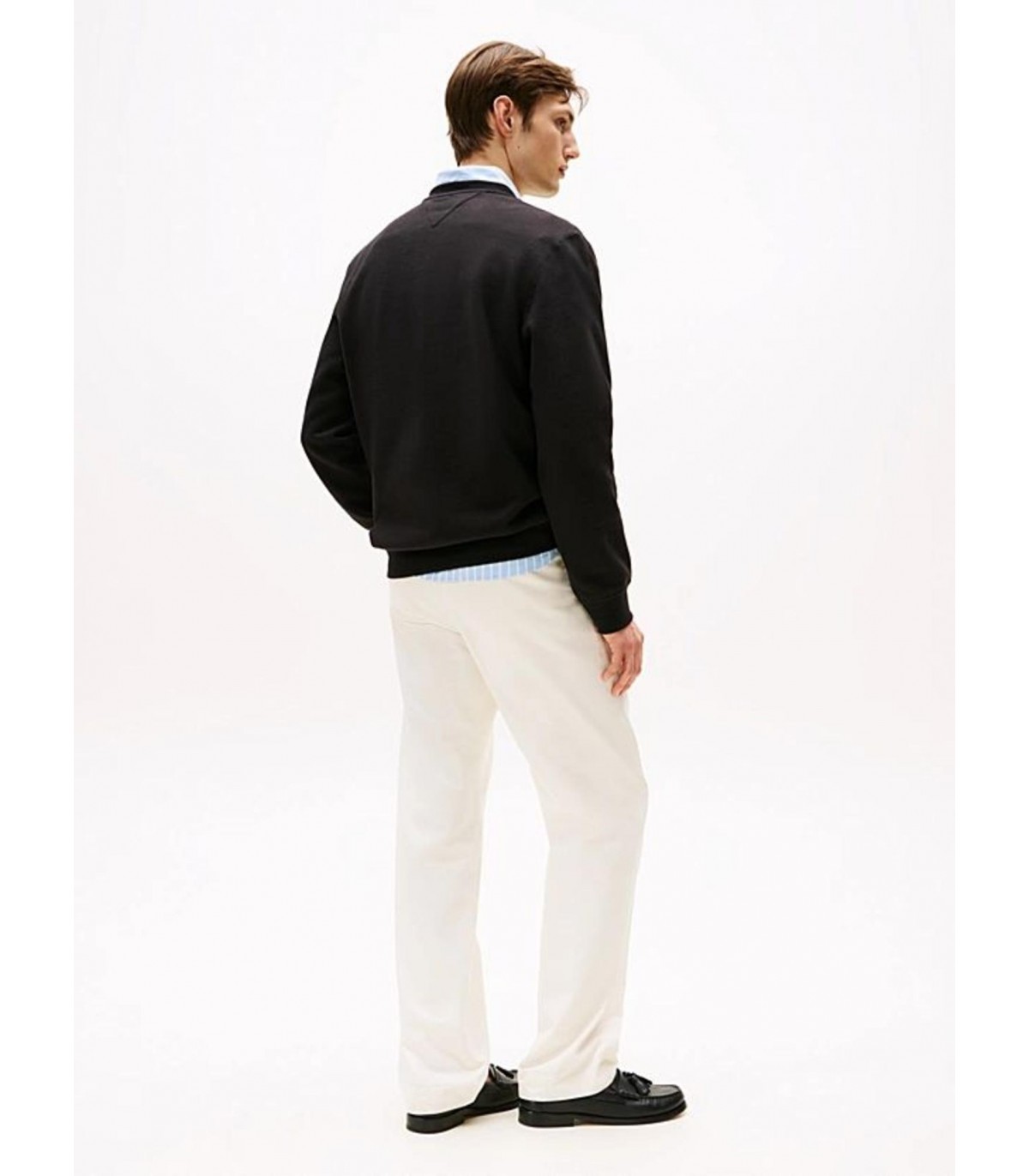 Sweat col rond tommy menswear bdsblack