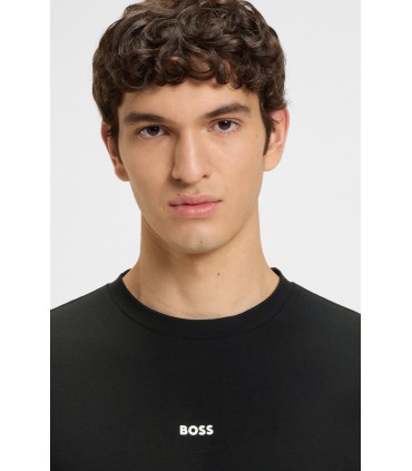 Tee shirt mc boss orange 001black