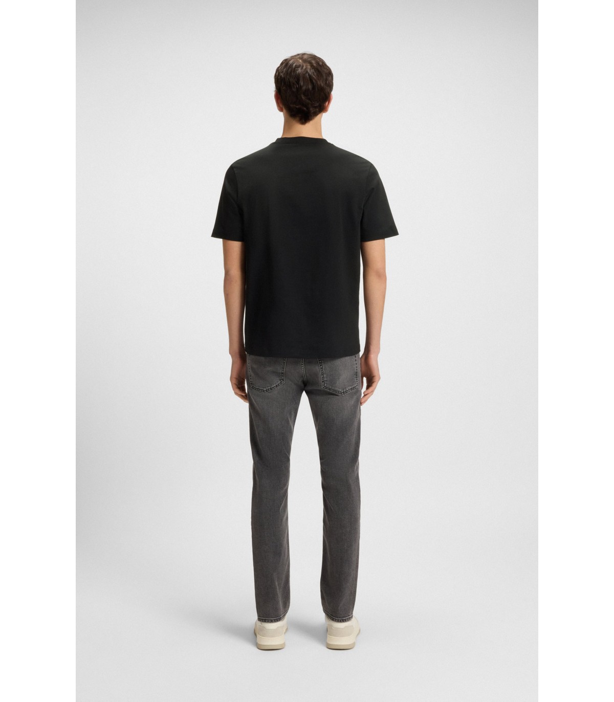 Tee shirt mc boss orange 001black