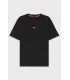 Tee shirt mc boss orange 001black