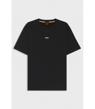 Tee shirt mc boss orange 001black