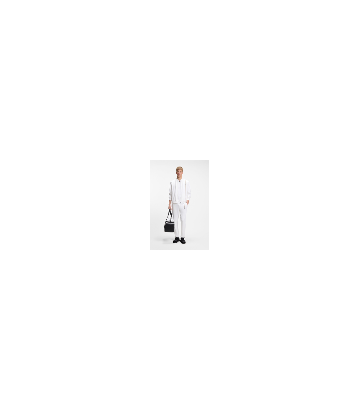 Pantalon jogging boss green 100white