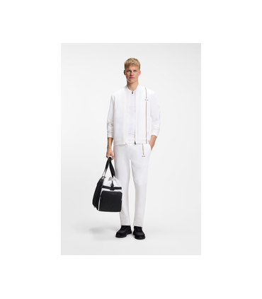 Sweat zippe boss green 100white