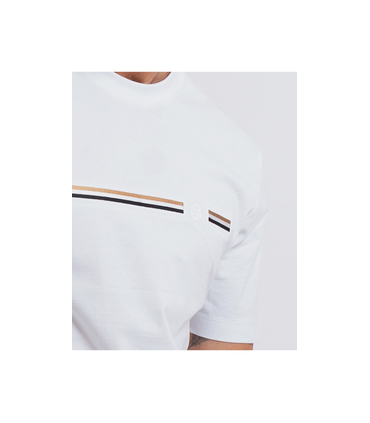 Tee shirt mc boss black 100white