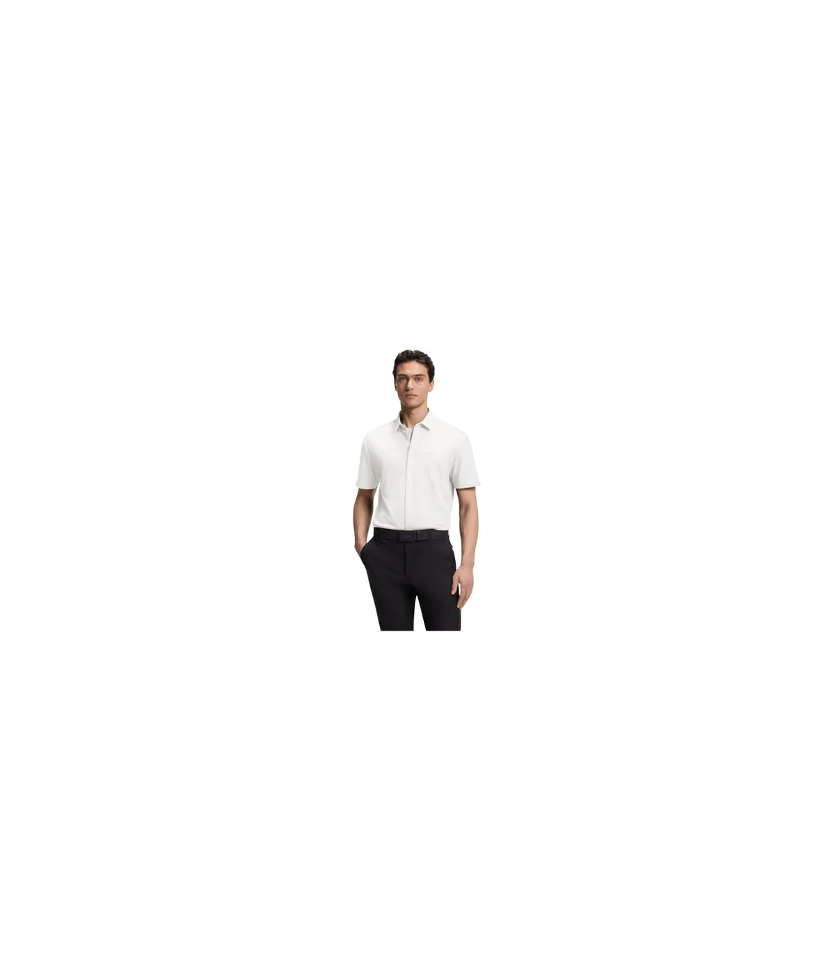 Chemise mc boss green 100white