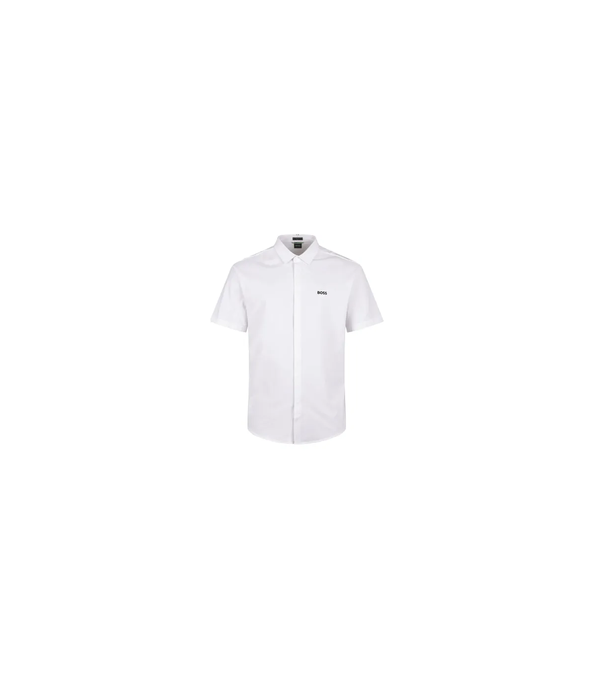 Chemise mc boss green 100white