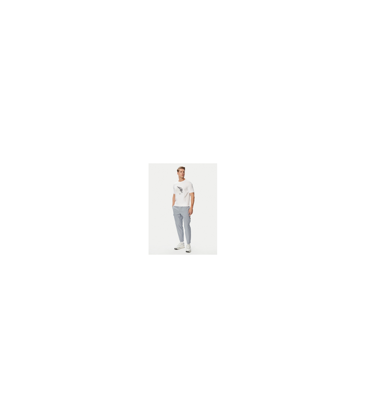 Tee shirt mc boss green 100white