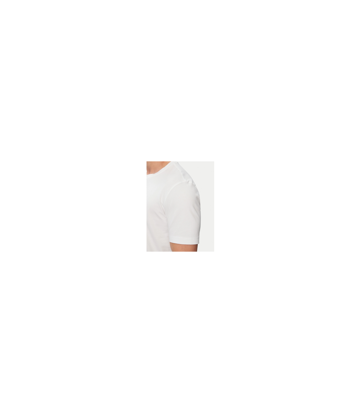 Tee shirt mc boss green 100white