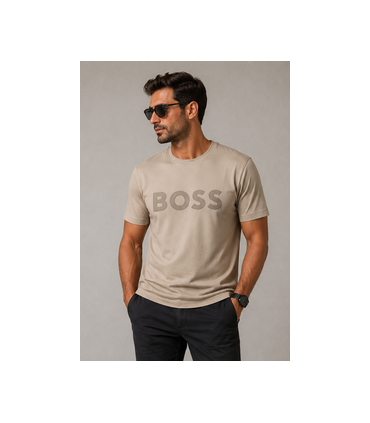 Tee shirt mc boss green 334light/pastelgreen
