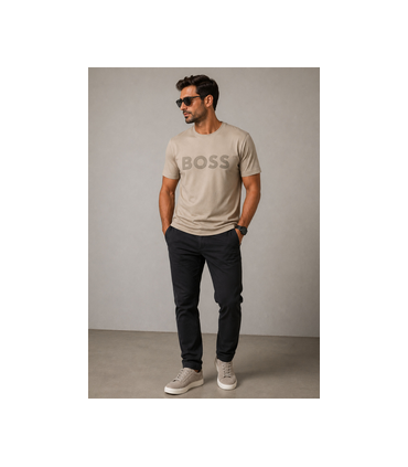 Tee shirt mc boss green 334light/pastelgreen
