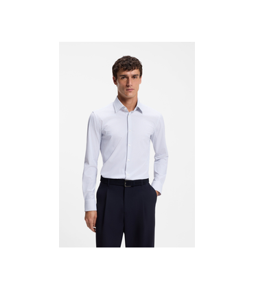 Chemise ml boss black 451light/pastelblue