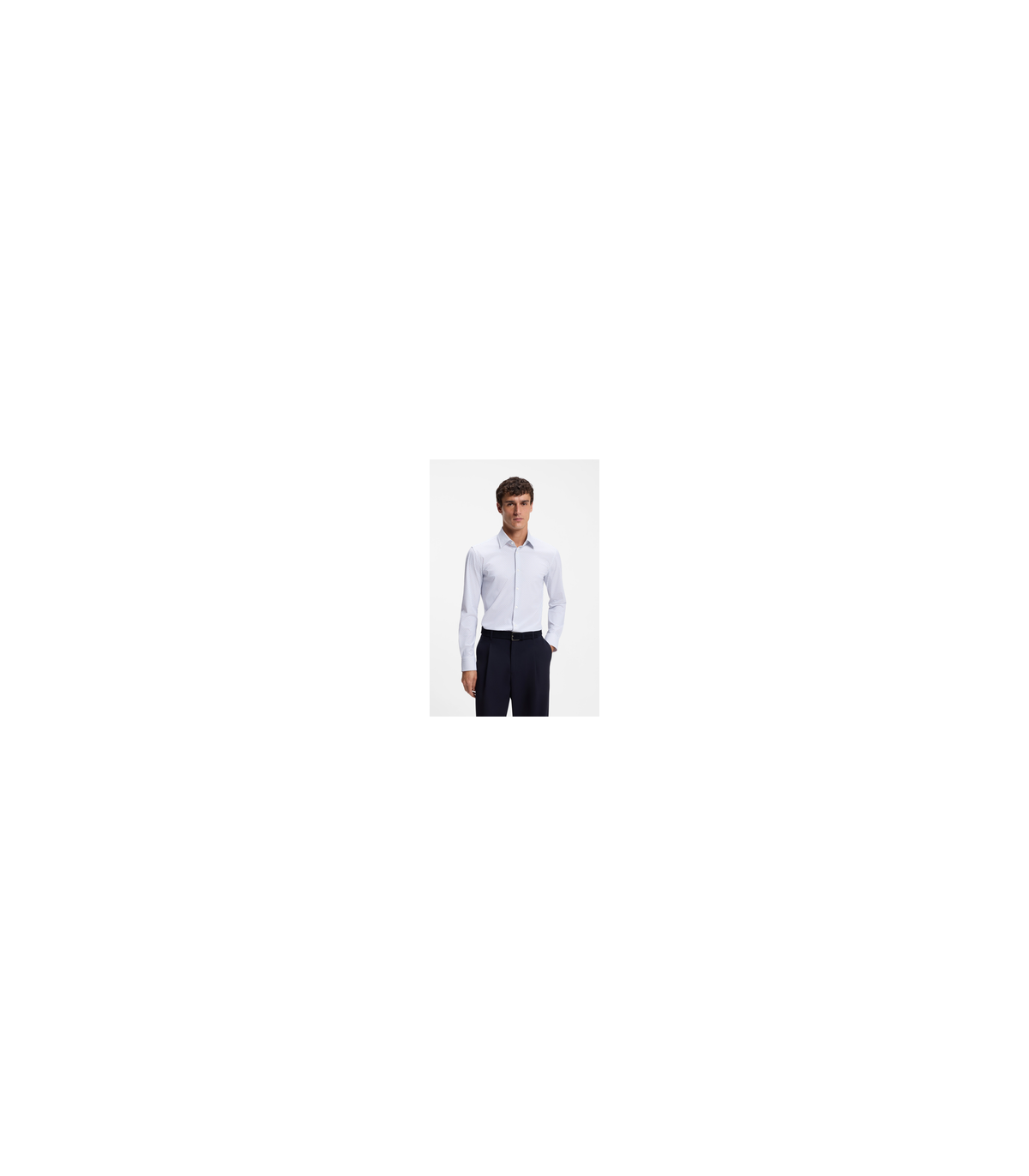Chemise ml boss black 451light/pastelblue