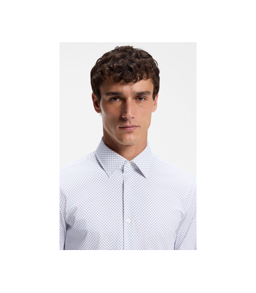 Chemise ml boss black 451light/pastelblue