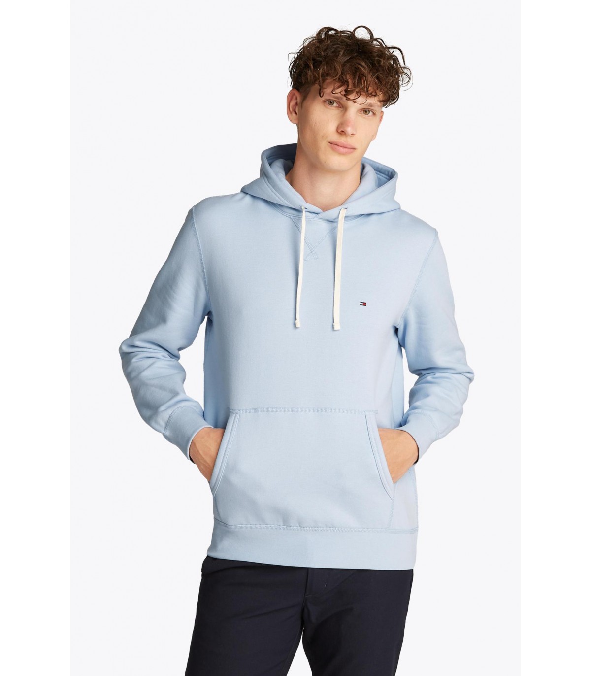 Sweat capuche tommy menswear c1obreezyblue