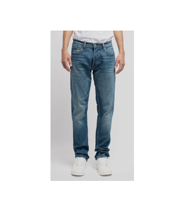 Pantalon jean teddy smith 185grisbleu
