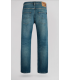 Pantalon jean teddy smith 185grisbleu