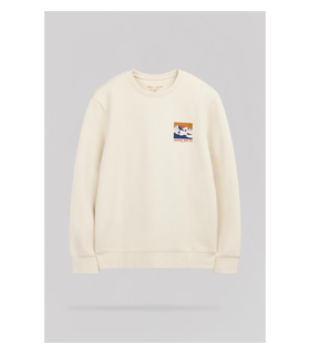Sweat col rond teddy smith 230creme