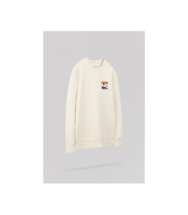 Sweat col rond teddy smith 230creme
