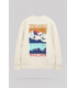 Sweat col rond teddy smith 230creme