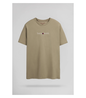 Tee shirt mc teddy smith 268abeige