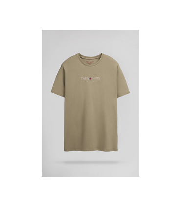 Tee shirt mc teddy smith 268abeige