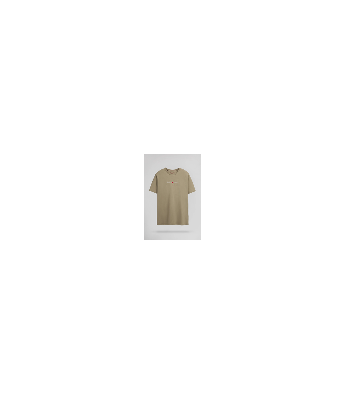 Tee shirt mc teddy smith 268abeige