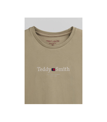 Tee shirt mc teddy smith 268abeige