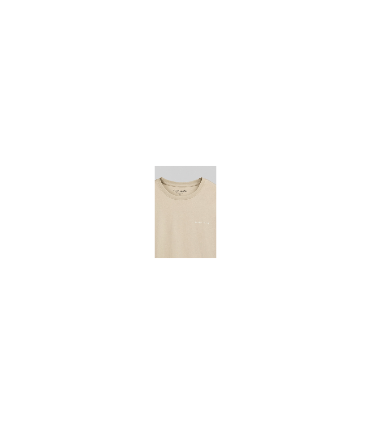 Tee shirt ml teddy smith 222beige